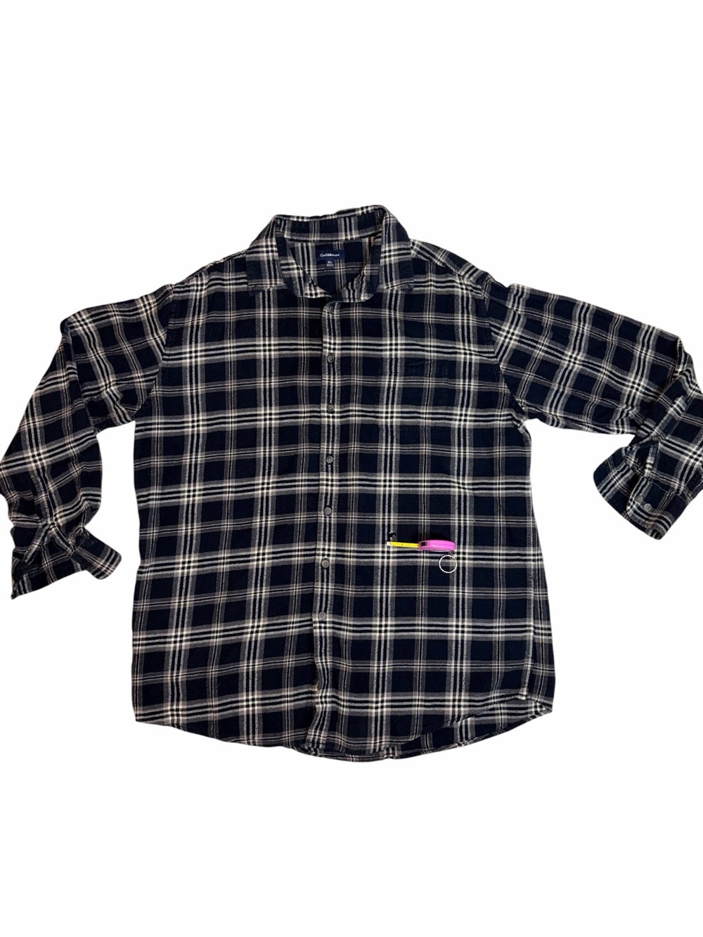 Soft 100% Cotton Flannel Plaid Heritage Checks Cozy Warm Shirt Tunic Lounge